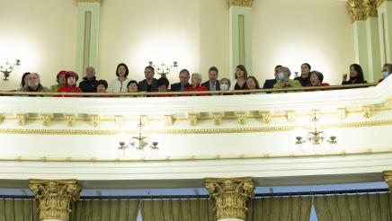 Guests at the Adjournment in Memory of Connie Moy