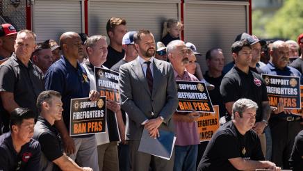 Haney PFAS Firefighter Presser
