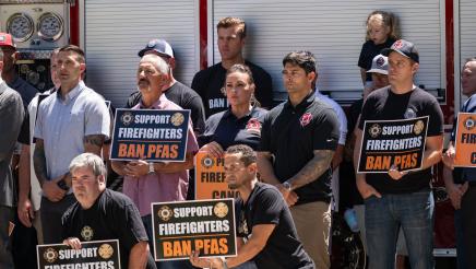 Haney PFAS Firefighter Presser