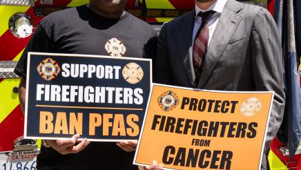 Haney PFAS Firefighter Presser
