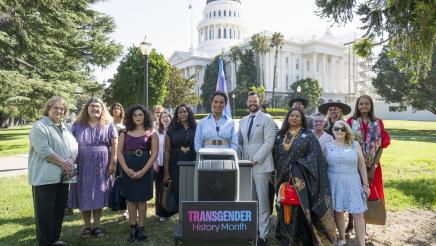 Haney Transgender History Month PC Group Photo