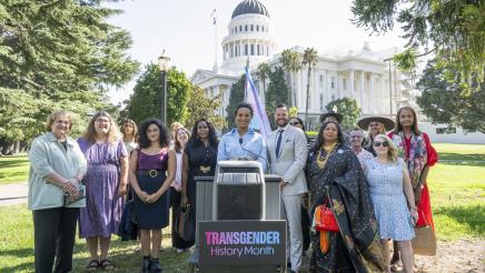 Haney Transgender History Month PC Group Photo