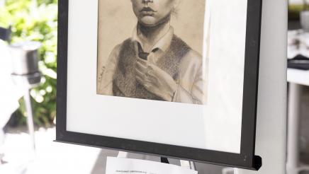 Haney Transgender History Month Awards Art Display