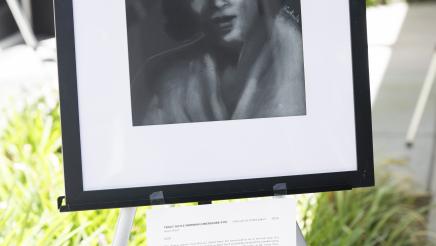 Haney Transgender History Month Awards Art Display