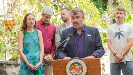 Asm Haney Press Conference on Cannabis Cafe