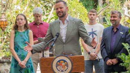 Asm Haney Press Conference on Cannabis Cafe