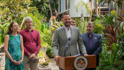 Asm Haney Press Conference on Cannabis Cafe