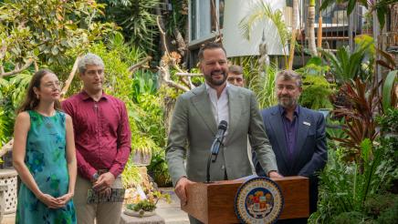 Asm Haney Press Conference on Cannabis Cafe