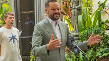 Asm Haney Press Conference on Cannabis Cafe