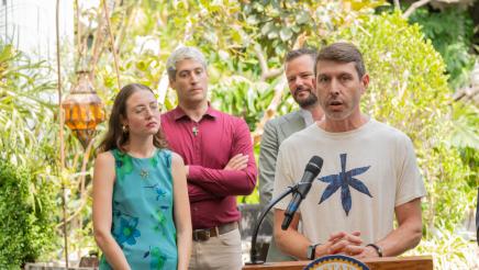 Asm Haney Press Conference on Cannabis Cafe