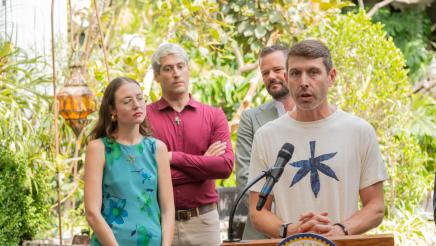Asm Haney Press Conference on Cannabis Cafe