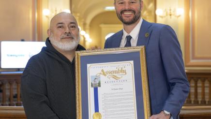 Asm. Haney presents Resolution for "Al Pastor Papi" Miguel Escobedo