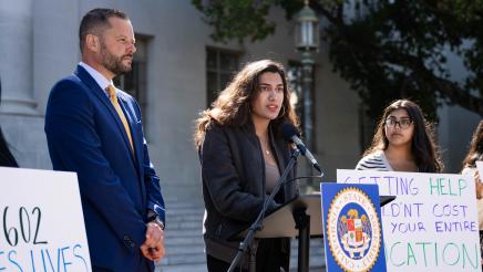 Guest speaking for AB602 Campus Overdose Prevention Bill