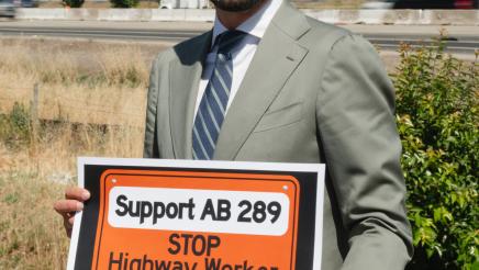 Photo of Asm. Haney AB289 Press Conference
