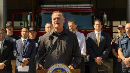 Guest speaking at PFAS Presser Photo