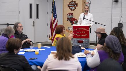 Asm. Haney remarks Annual Labor Breakfast